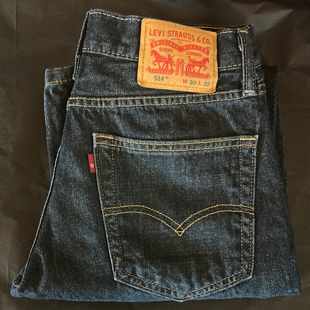 Levi Strauss & Co 514 Dark Blue wash